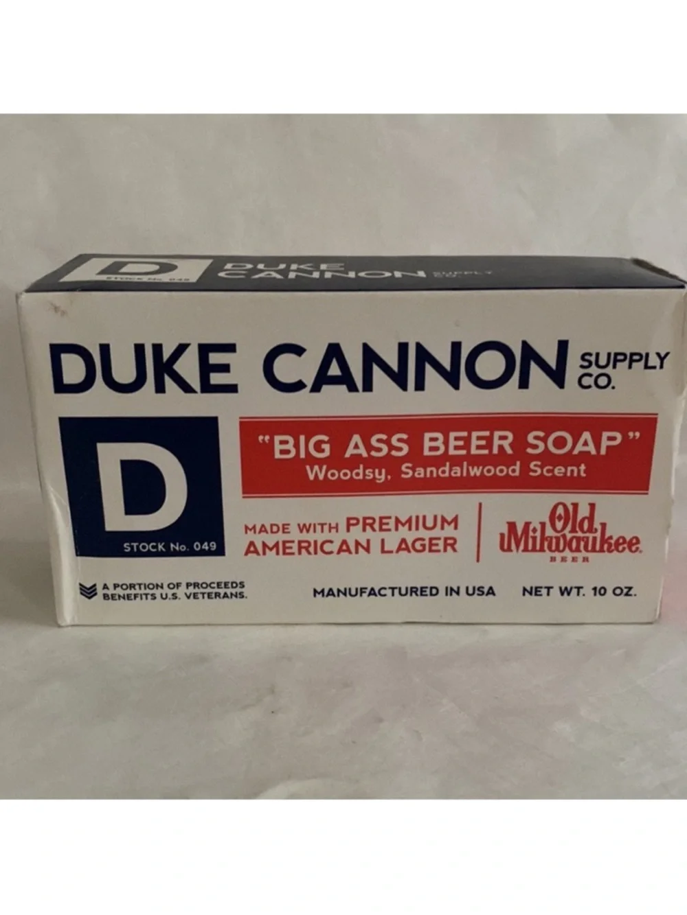 DUKE CANNON BIG BEER SOAP WOODSY Sandalwood Scent 10oz NIB